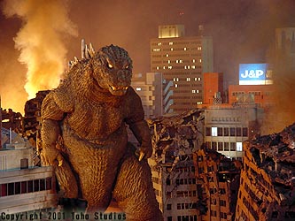 Godzilla in the Big City